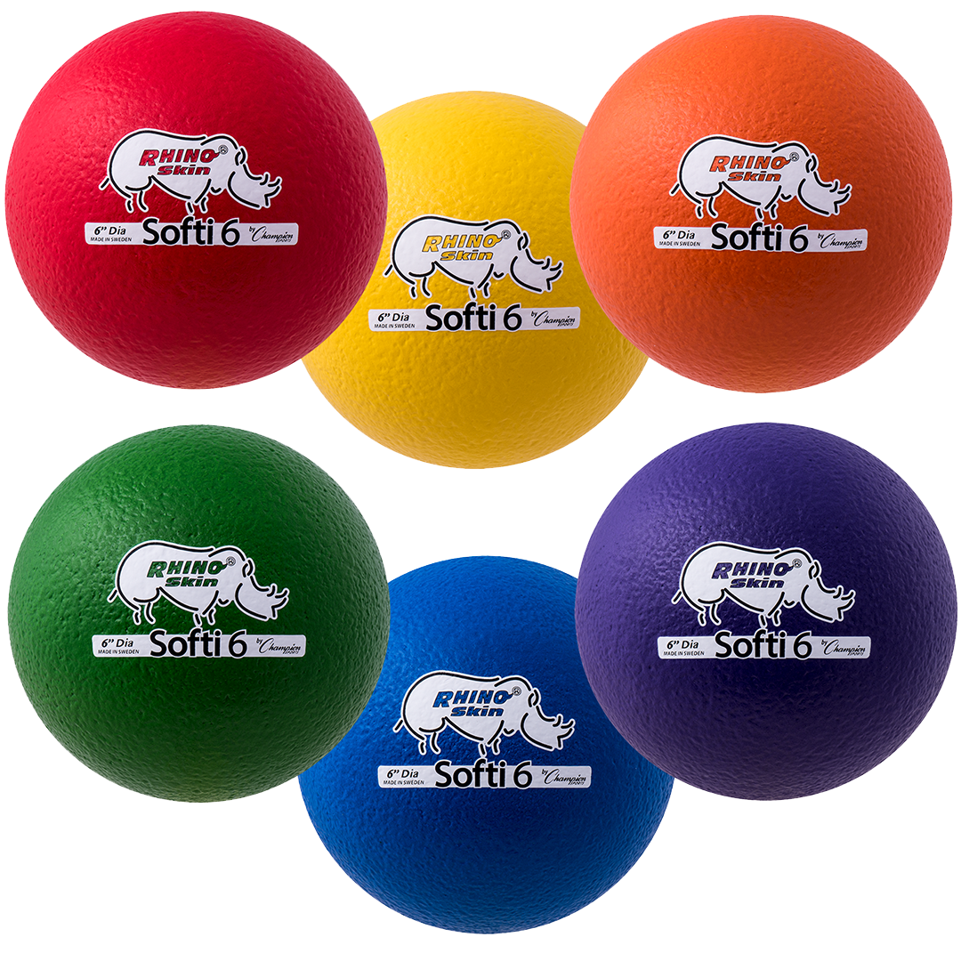 6" Softi Foam Ball Set