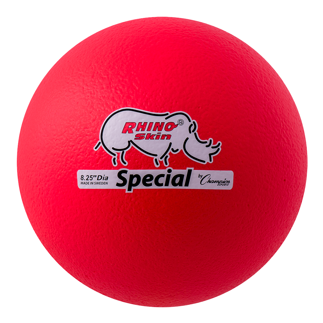 8.5" Special Dodgeball, Neon Red