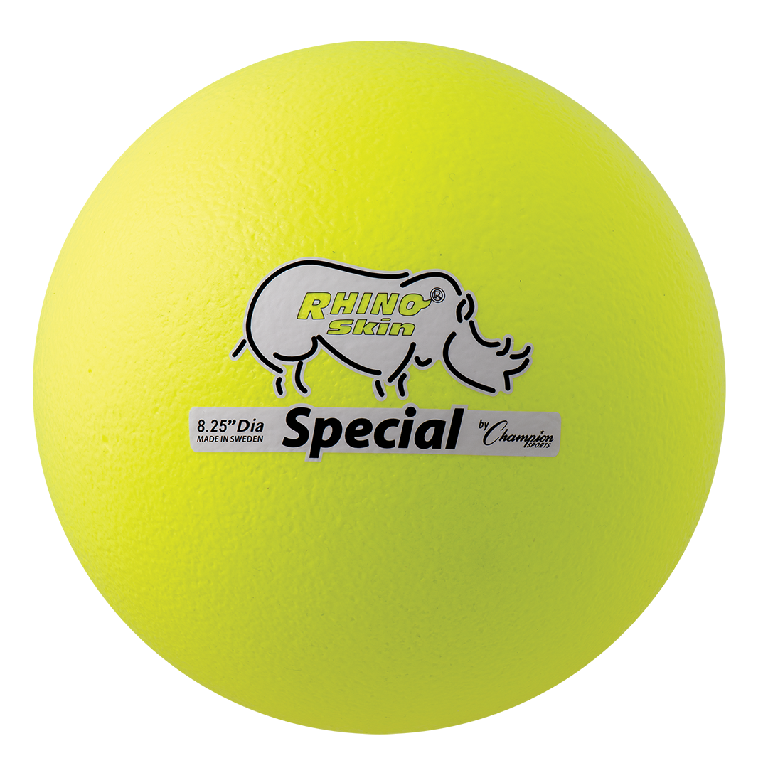 8.5" Special Dodgeball, Neon Yellow