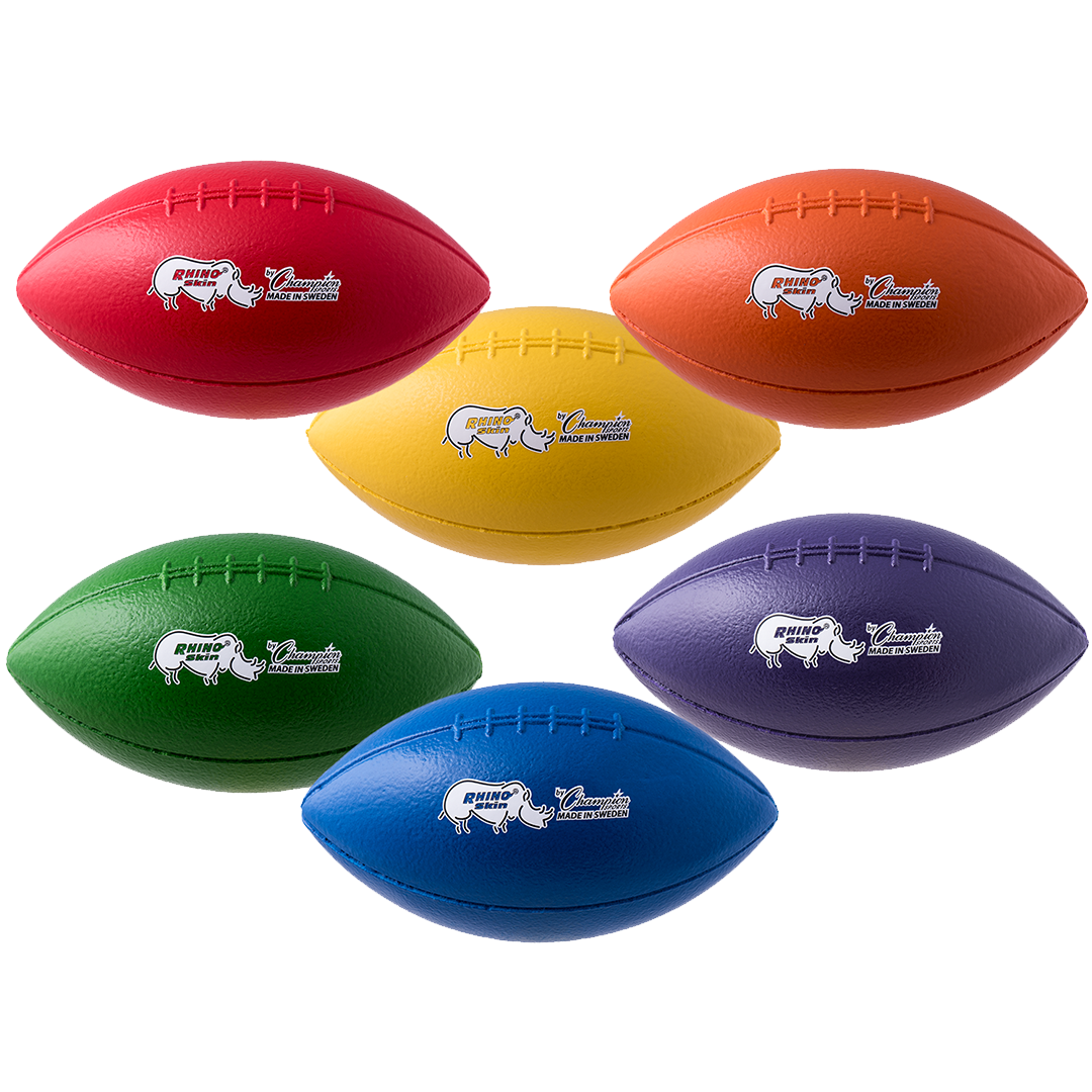 Molded Foam 10.5" Football Set