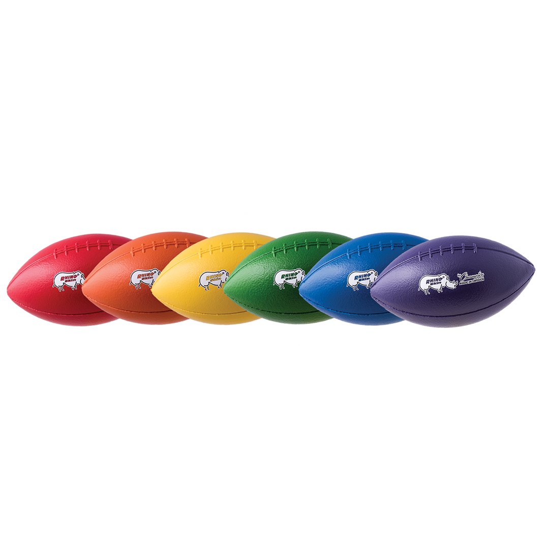 Molded Foam 9" Football Set