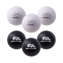 Load image into Gallery viewer, 6" Black and White Dodgeball Set