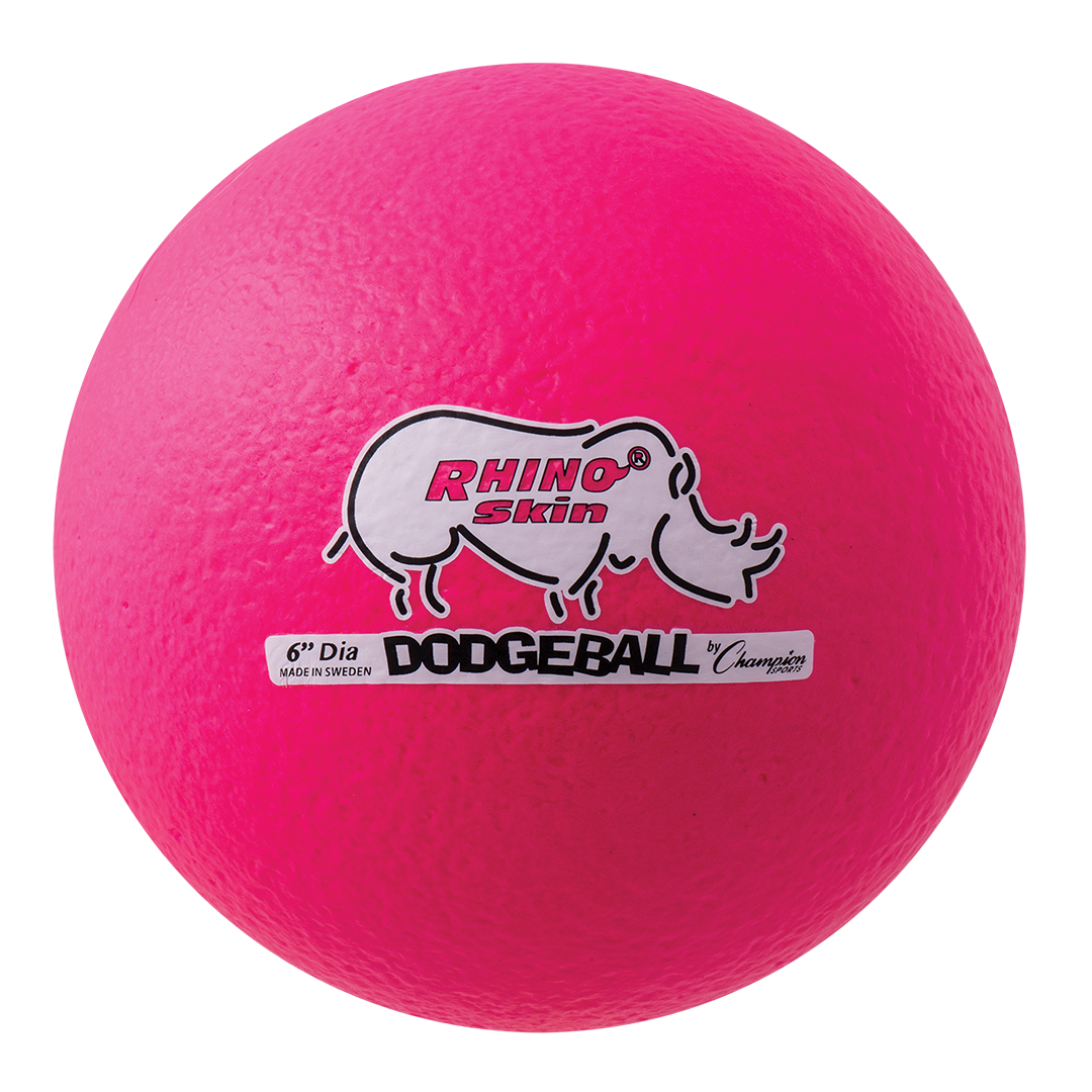 6" Neon Pink Dodgeball