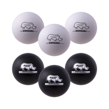 Load image into Gallery viewer, 7" Black and White Dodgeball Set