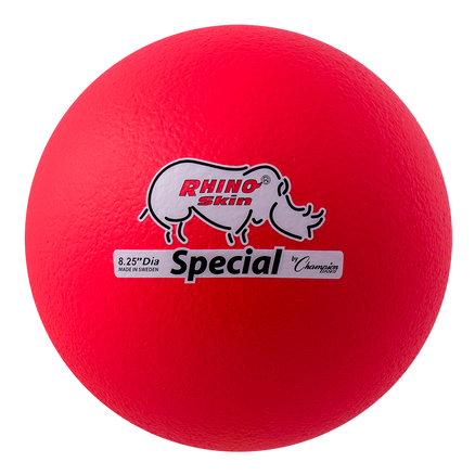 8.5" Special Dodgeball, Neon Red