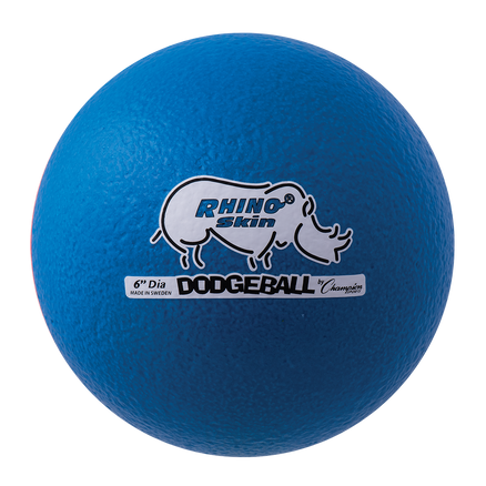 6" Neon Blue Dodgeball