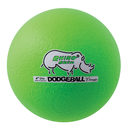 6" Neon Green Dodgeball