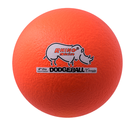 6" Neon Orange Dodgeball