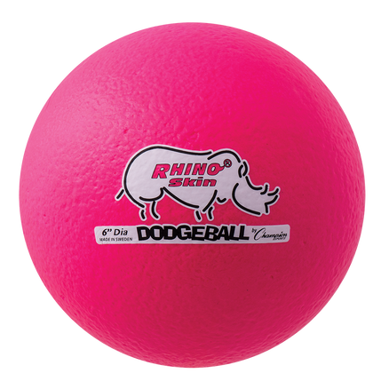 6" Neon Pink Dodgeball