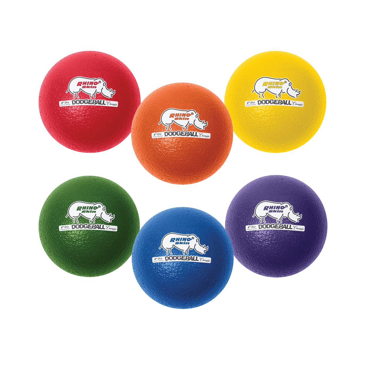 6" Dodgeball Set