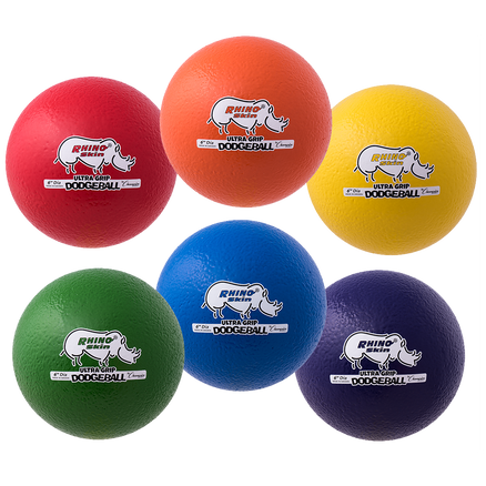 6" UltraGrip Dodgeball Set